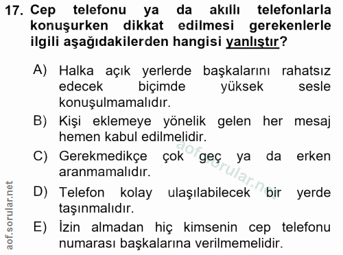 Soru 17