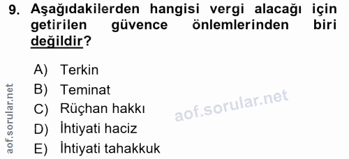 Soru 9