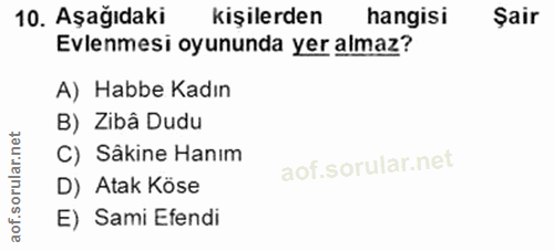 Soru 10