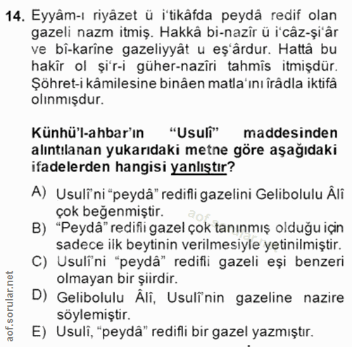 Soru 14