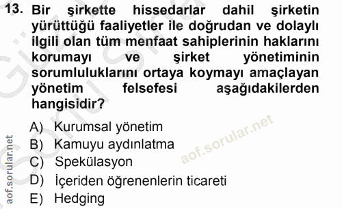 Soru 13