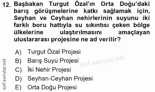 Soru 12