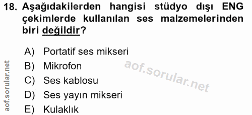 Soru 18