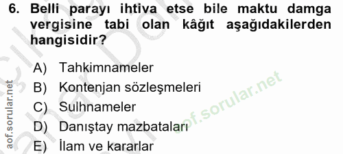 Soru 6