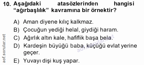 Soru 10