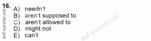 Soru 16