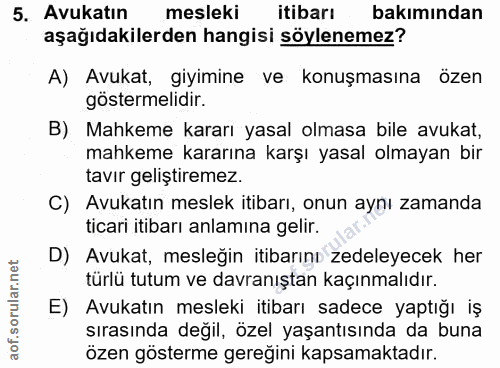 Soru 5
