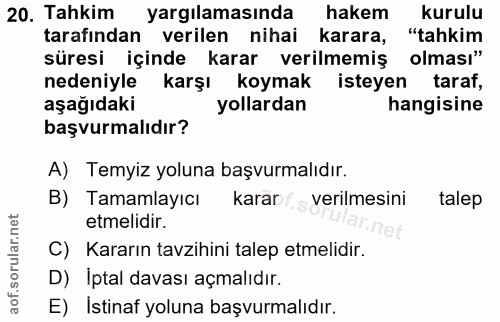 Soru 20