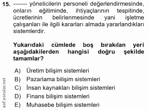 Soru 15