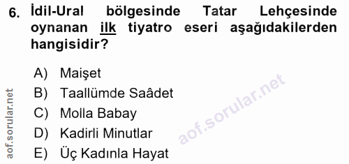 Soru 6