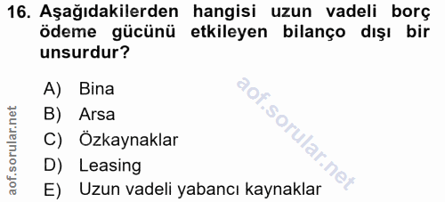 Soru 16