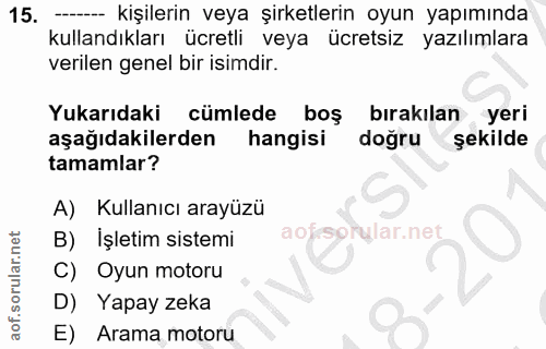 Soru 15
