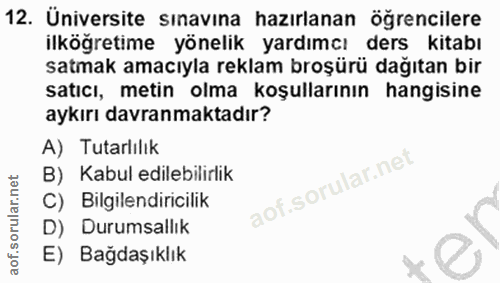 Soru 12