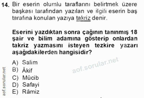 Soru 14