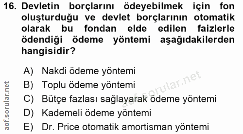 Soru 16