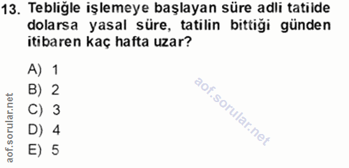 Soru 13