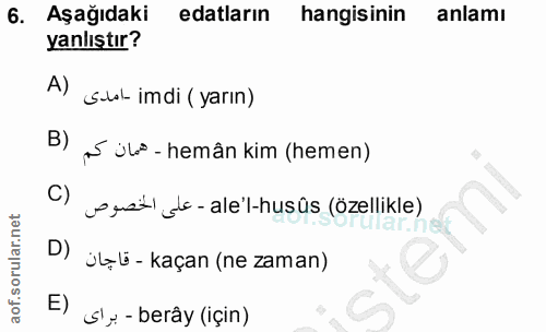 Soru 6