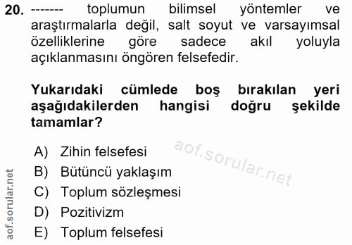 Soru 20