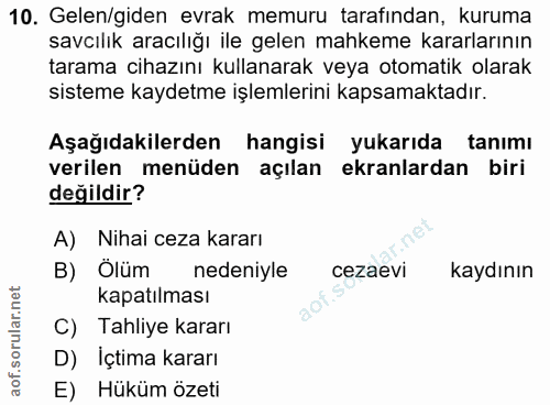 Soru 10