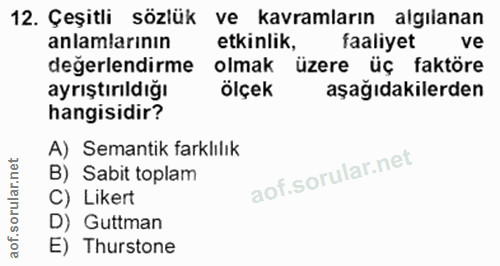 Soru 12