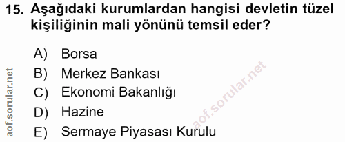 Soru 15