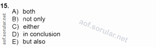 Soru 15