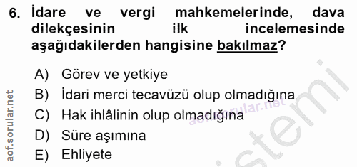 Soru 6