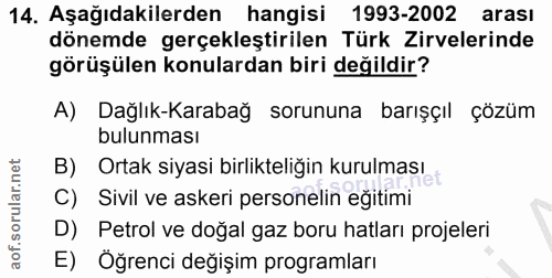 Soru 14