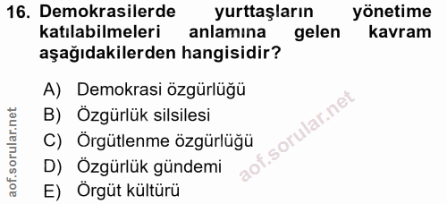 Soru 16