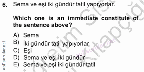 Soru 6
