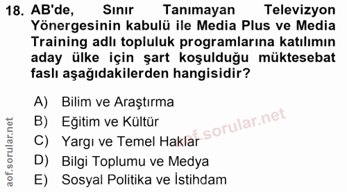 Soru 18