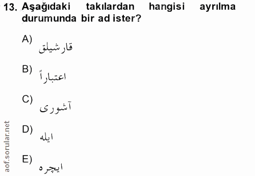 Soru 13