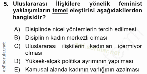 Soru 5