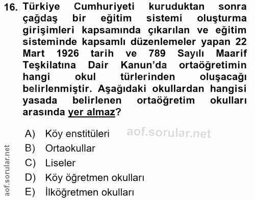 Soru 16