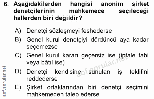 Soru 6
