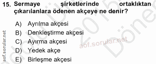 Soru 15