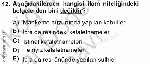 Soru 12