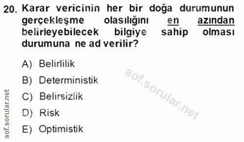 Soru 20