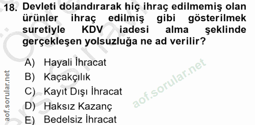 Soru 18
