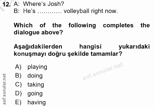 Soru 12