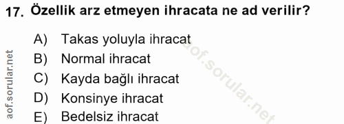 Soru 17