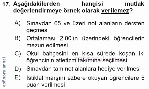 Soru 17