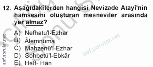 Soru 12