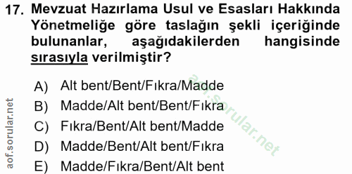 Soru 17