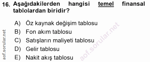 Soru 16