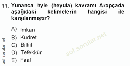 Soru 11