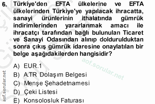 Soru 6