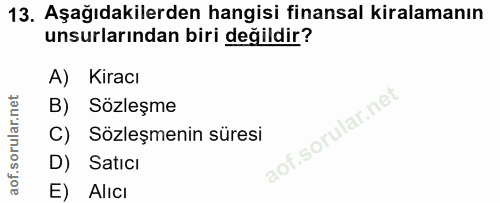 Soru 13