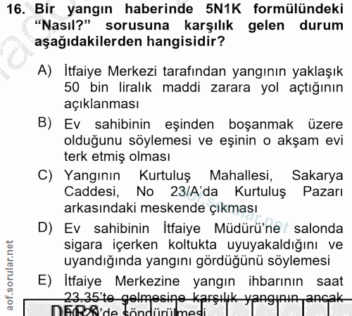 Soru 16
