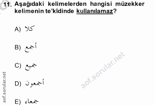Soru 11